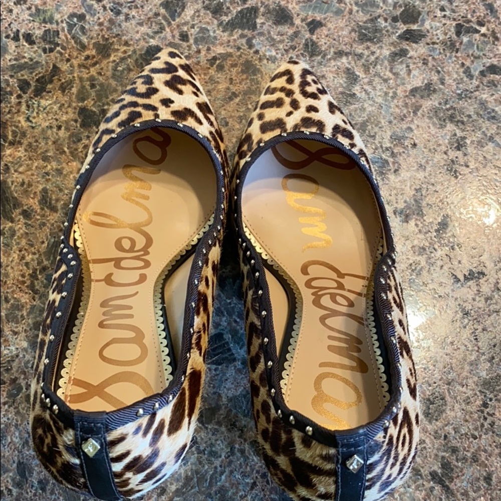 Sam Edelman Leopard Pumps 8 - Picture 6 of 8